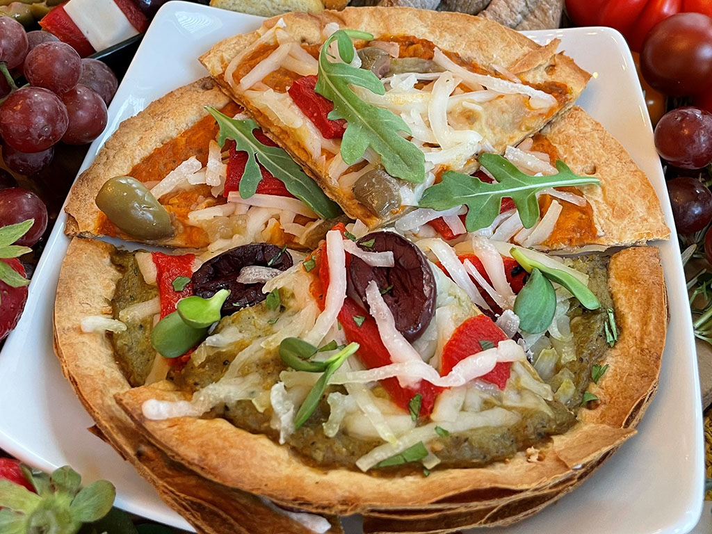 Grilled Vegetable Pizza