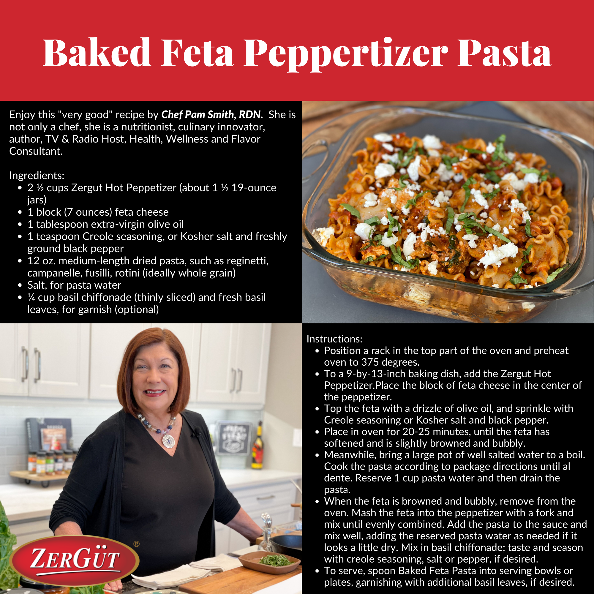 Baked Feta Peppetizer Pasta Recipe